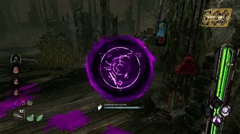 It does eventually show up. . Dbd purple glyph